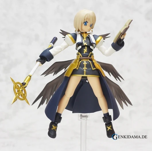 Magical Girl Lyrical Nanoha The Movie 2nd Figma Actionfigur Hayate Yagami A´s Ver. - Image 8