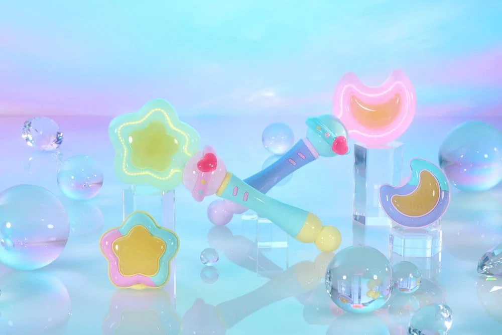 Magical Sisters Lulutto Lilly Proplica Replik Moontoneoneon & GlassHeart DreamPact Set - Image 4