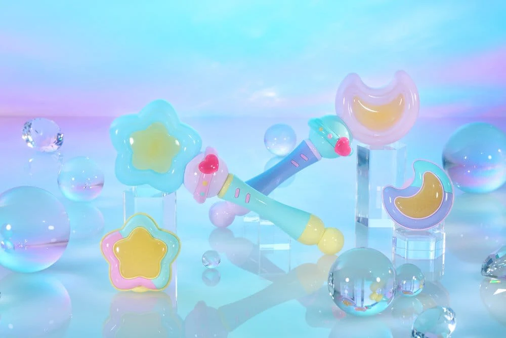 Magical Sisters Lulutto Lilly Proplica Replik Moontoneoneon & GlassHeart DreamPact Set - Image 3