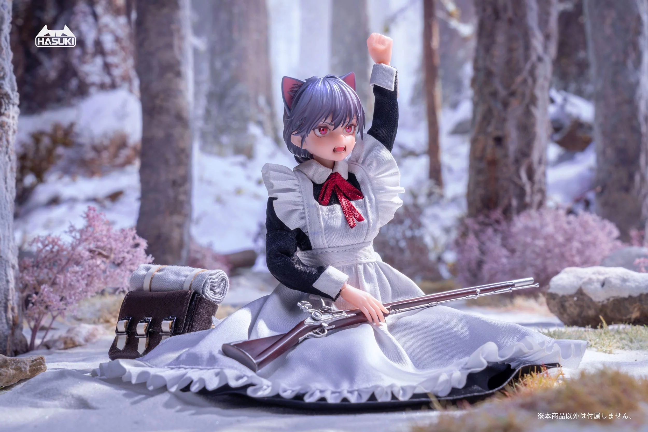 Maid Gunner FKEY Pocket Art Hasuki - Image 11