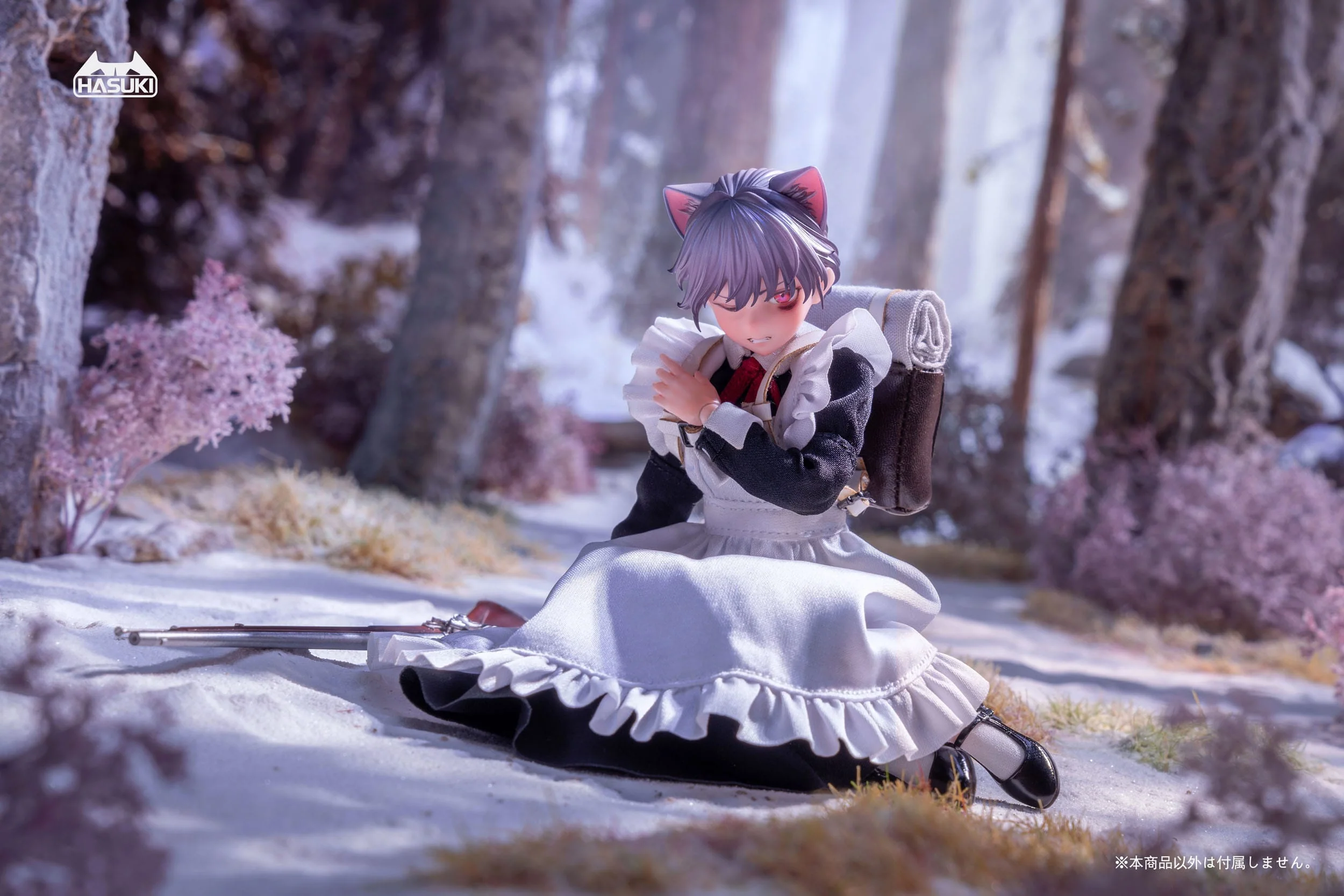 Maid Gunner FKEY Pocket Art Hasuki - Image 9
