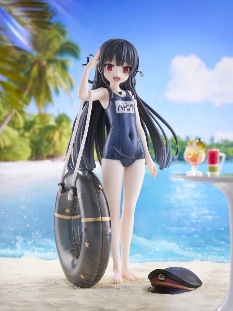 Maitetsu Last Run!! KoiKoi -Sakura- PVC Figur Hachiroku School Swimsuit Ver. - Image 3