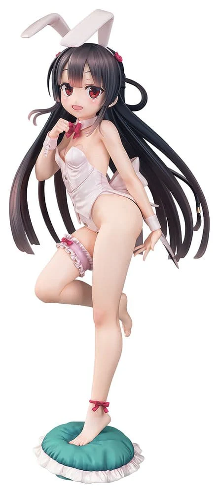 Maitetsu Last Run!! Statue Hachiroku: White Bunny Ver. - Image 4