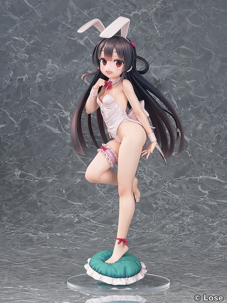Maitetsu Last Run!! Statue Hachiroku: White Bunny Ver. - Image 5