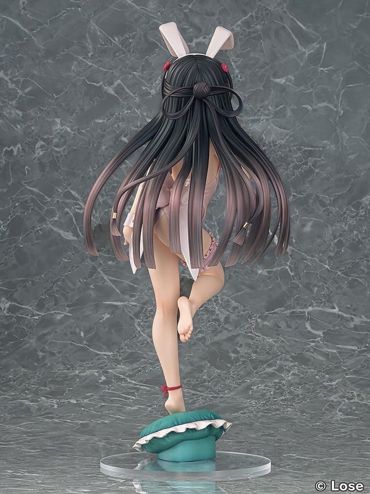 Maitetsu Last Run!! Statue Hachiroku: White Bunny Ver. - Image 7