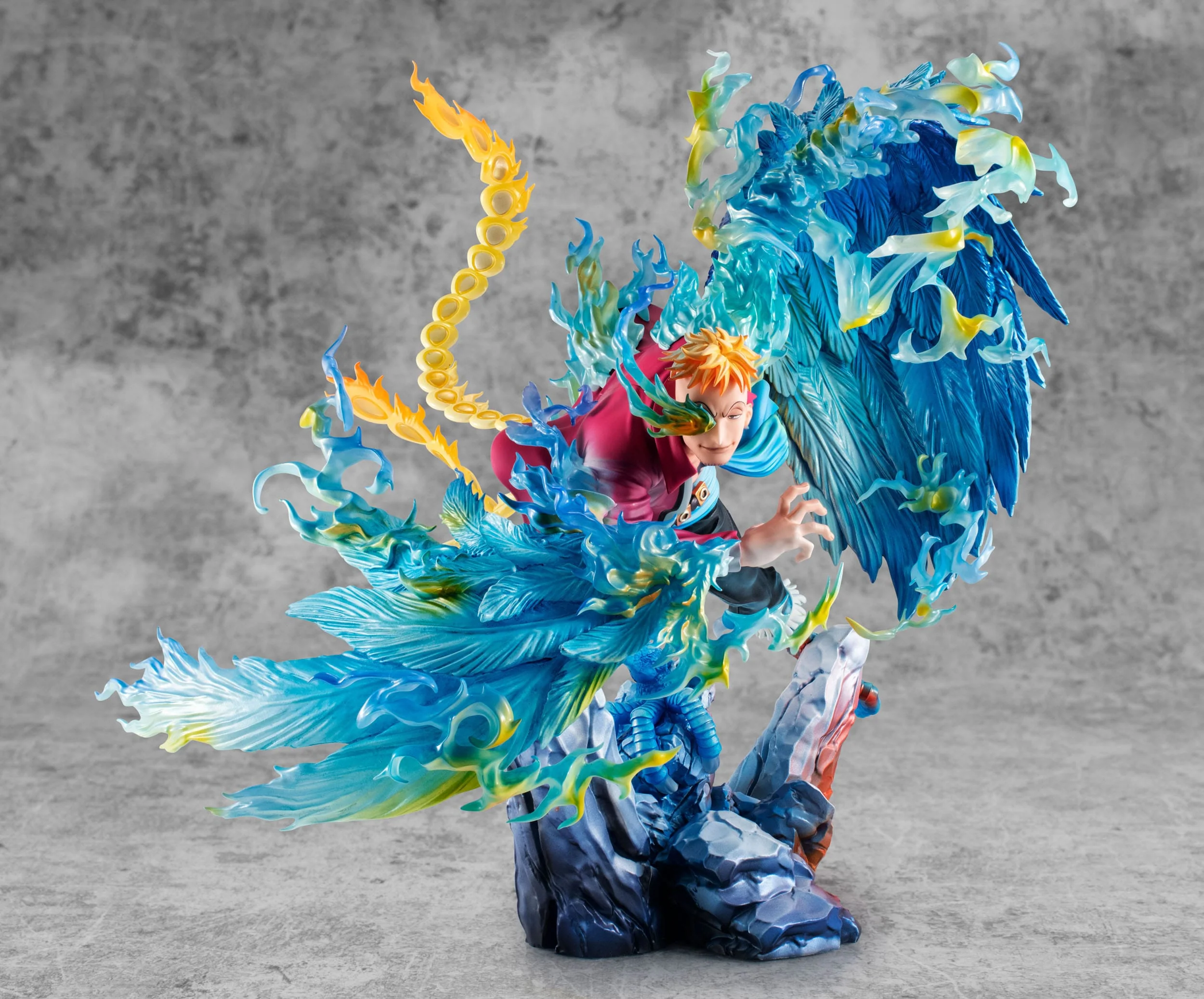 Marco the Phoenix Leader of 1st group of Whitebeard Pirates P.O.P MAS Maximum MegaHouse - Image 10