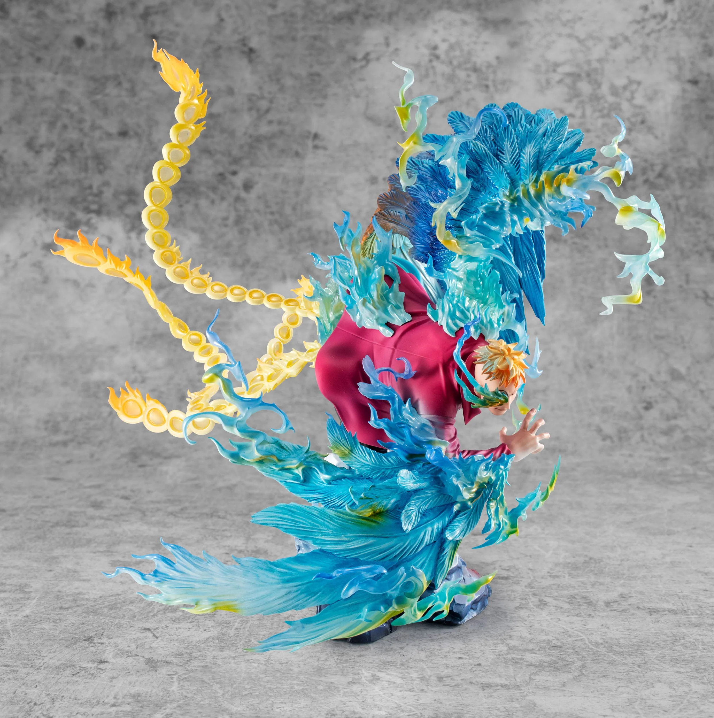 Marco the Phoenix Leader of 1st group of Whitebeard Pirates P.O.P MAS Maximum MegaHouse - Image 11