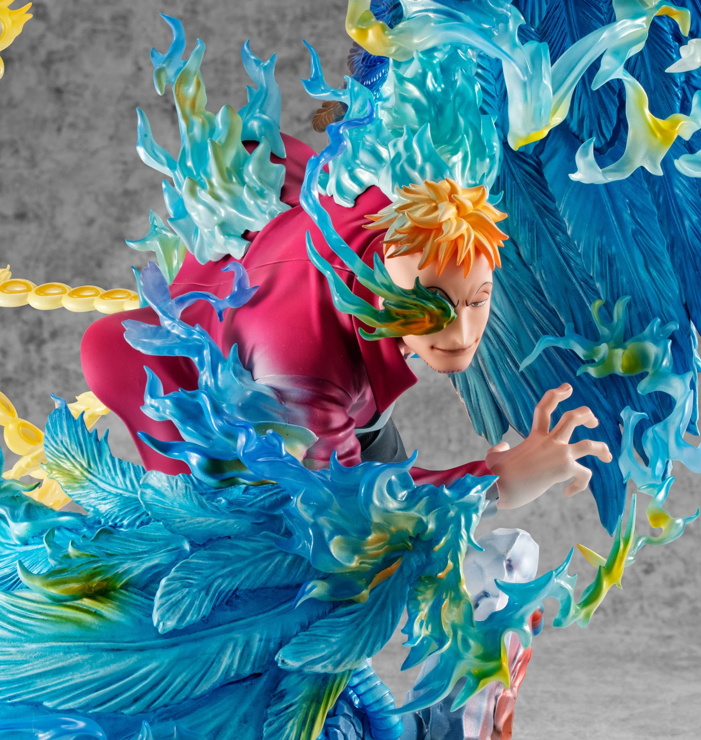 Marco the Phoenix Leader of 1st group of Whitebeard Pirates P.O.P MAS Maximum MegaHouse - Image 12