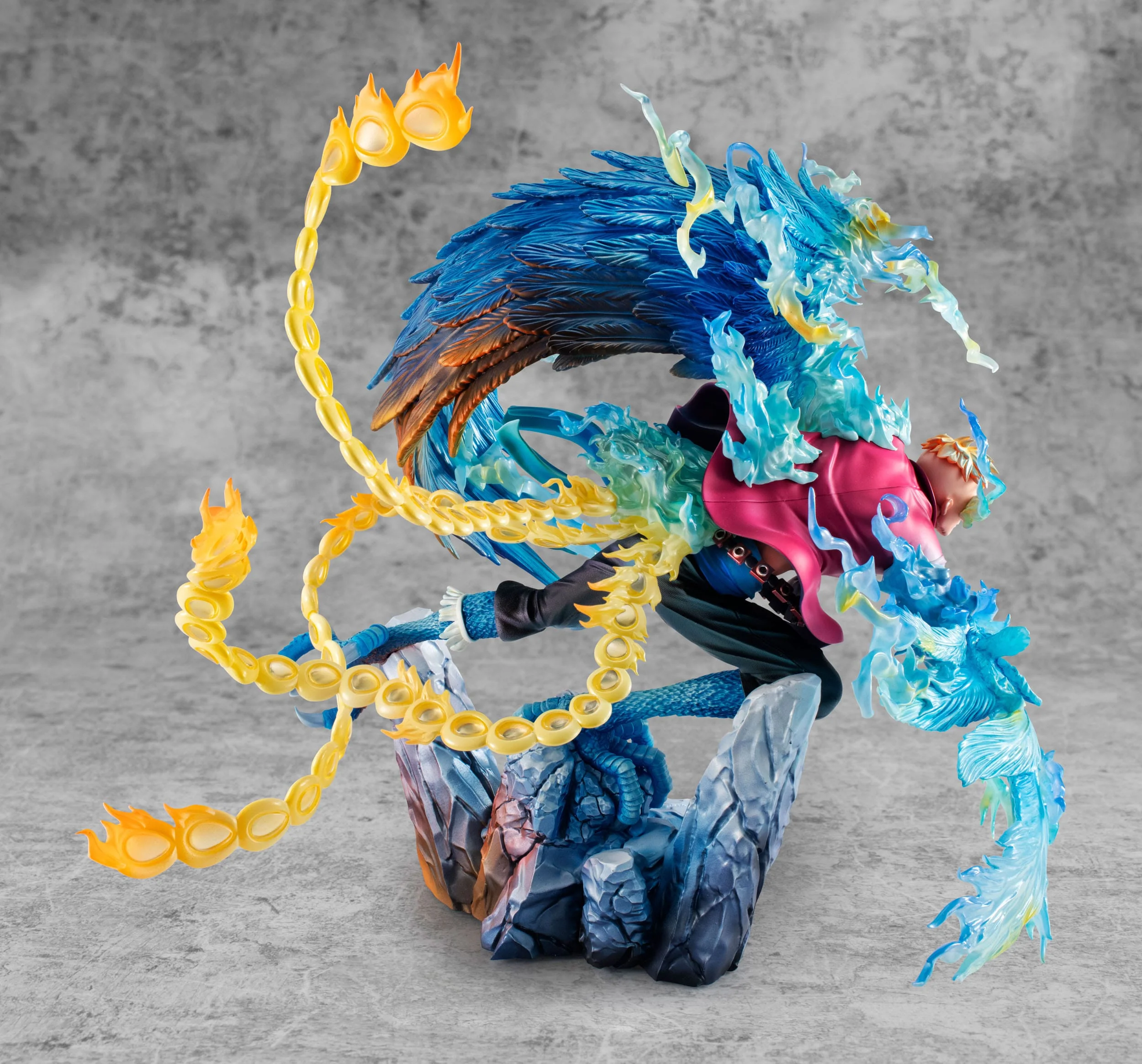 Marco the Phoenix Leader of 1st group of Whitebeard Pirates P.O.P MAS Maximum MegaHouse - Image 16