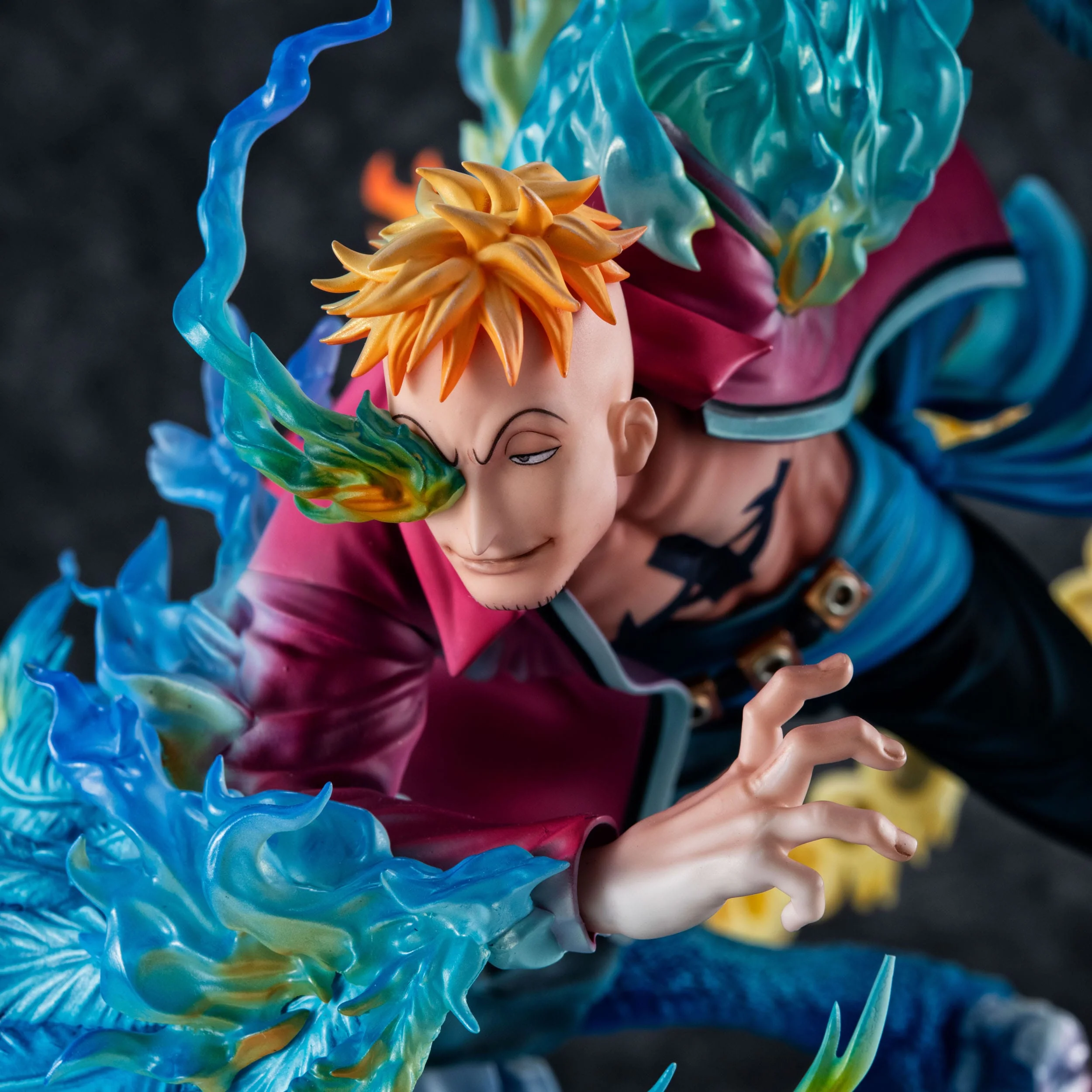 Marco the Phoenix Leader of 1st group of Whitebeard Pirates P.O.P MAS Maximum MegaHouse - Image 18