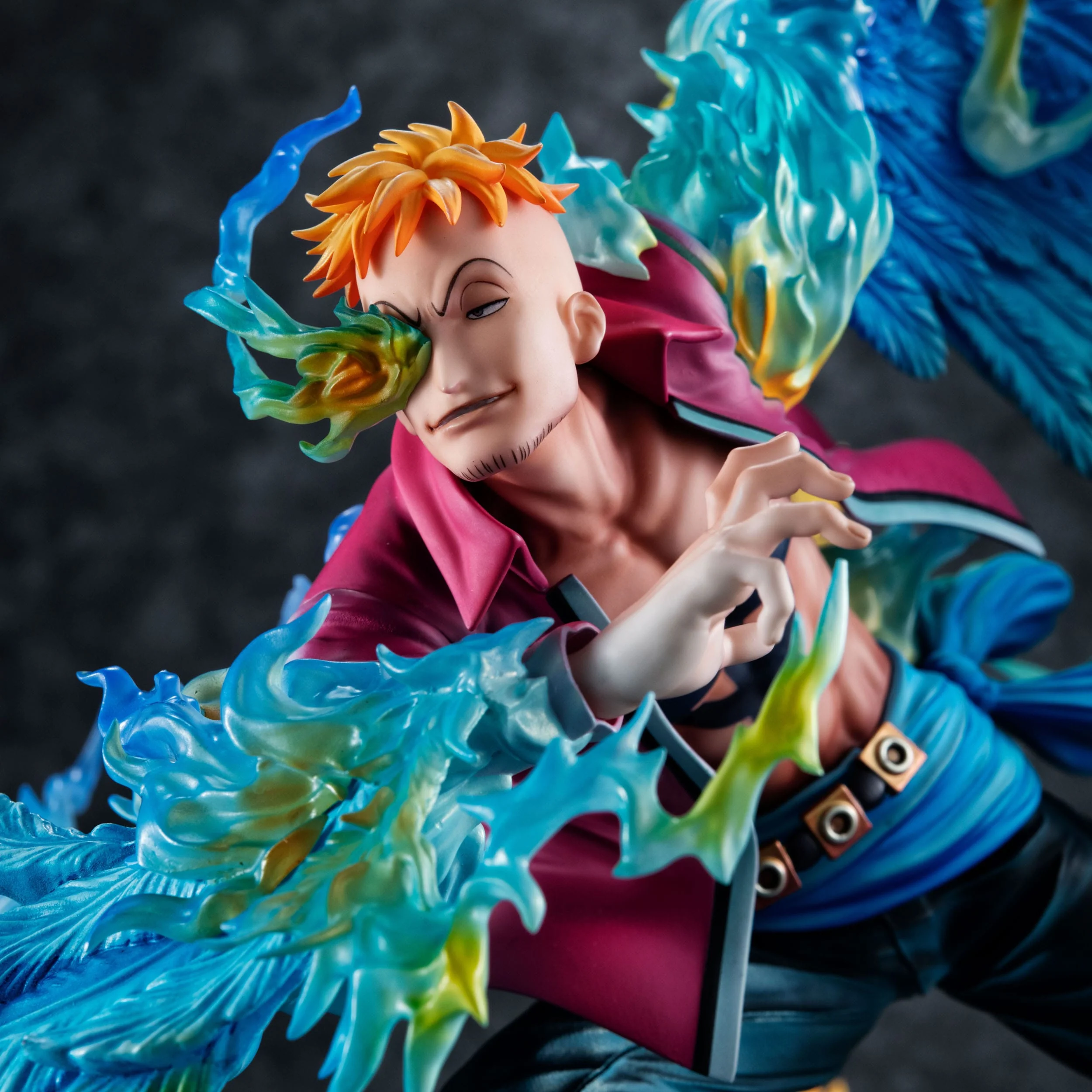 Marco the Phoenix Leader of 1st group of Whitebeard Pirates P.O.P MAS Maximum MegaHouse - Image 20