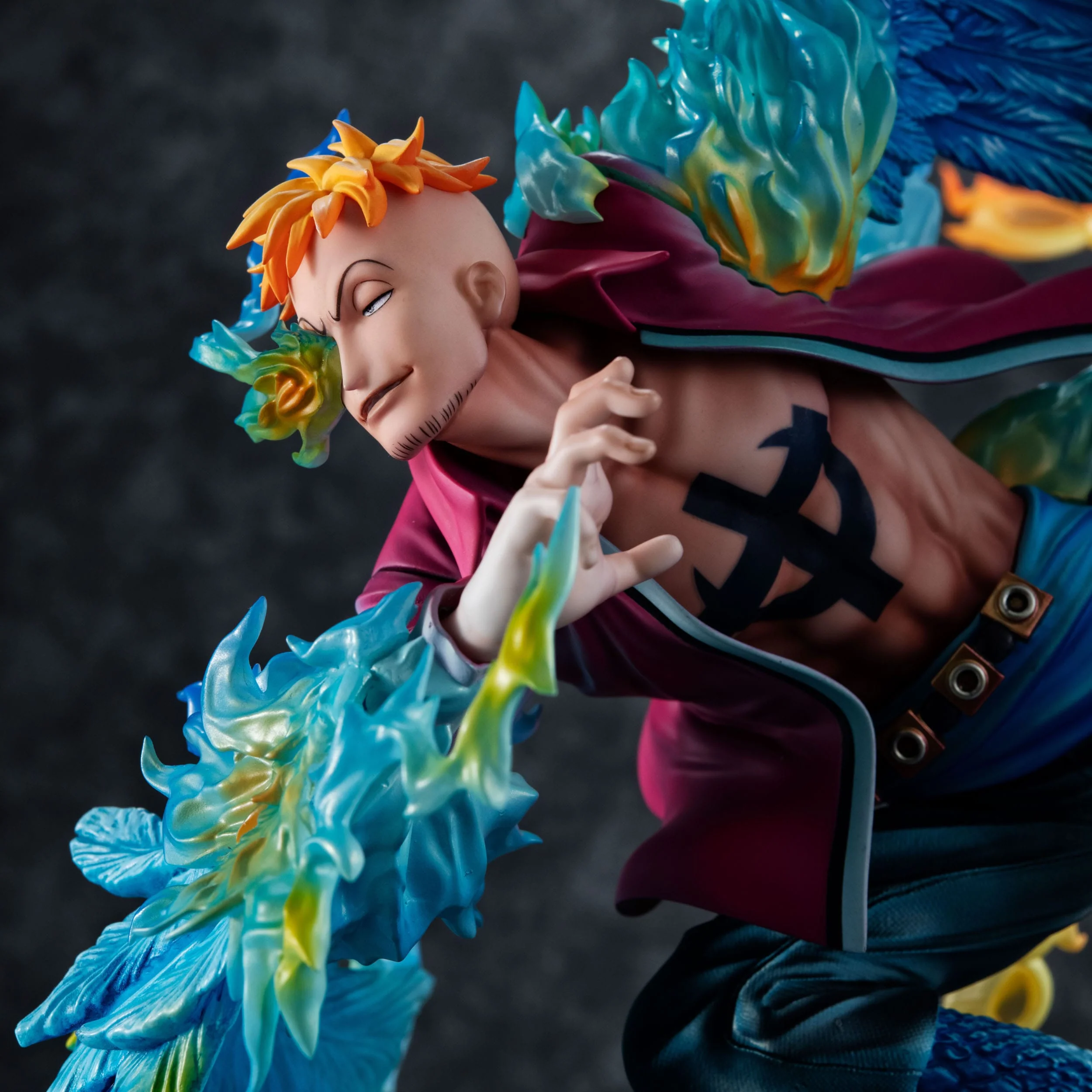 Marco the Phoenix Leader of 1st group of Whitebeard Pirates P.O.P MAS Maximum MegaHouse - Image 22