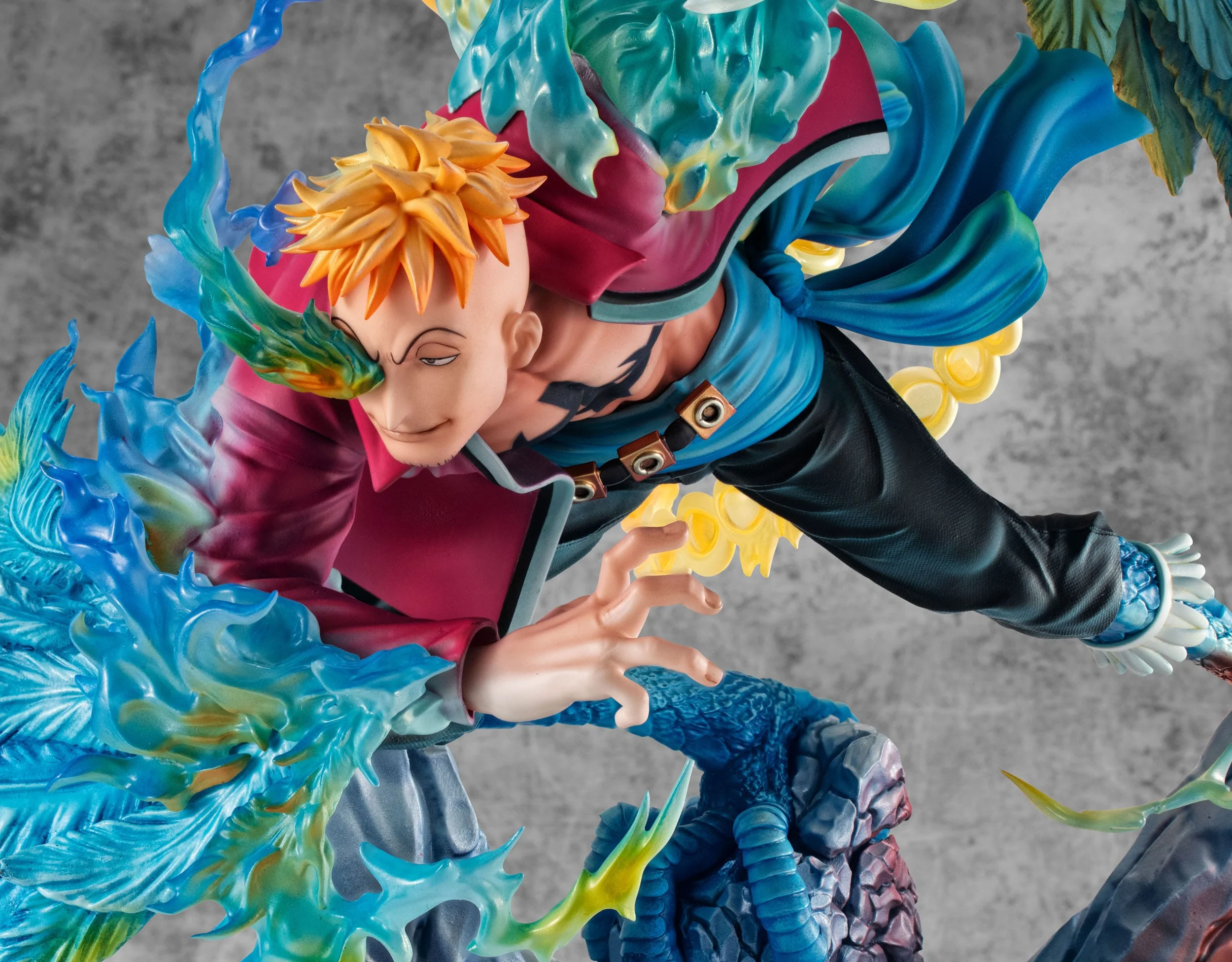 Marco the Phoenix Leader of 1st group of Whitebeard Pirates P.O.P MAS Maximum MegaHouse - Image 3