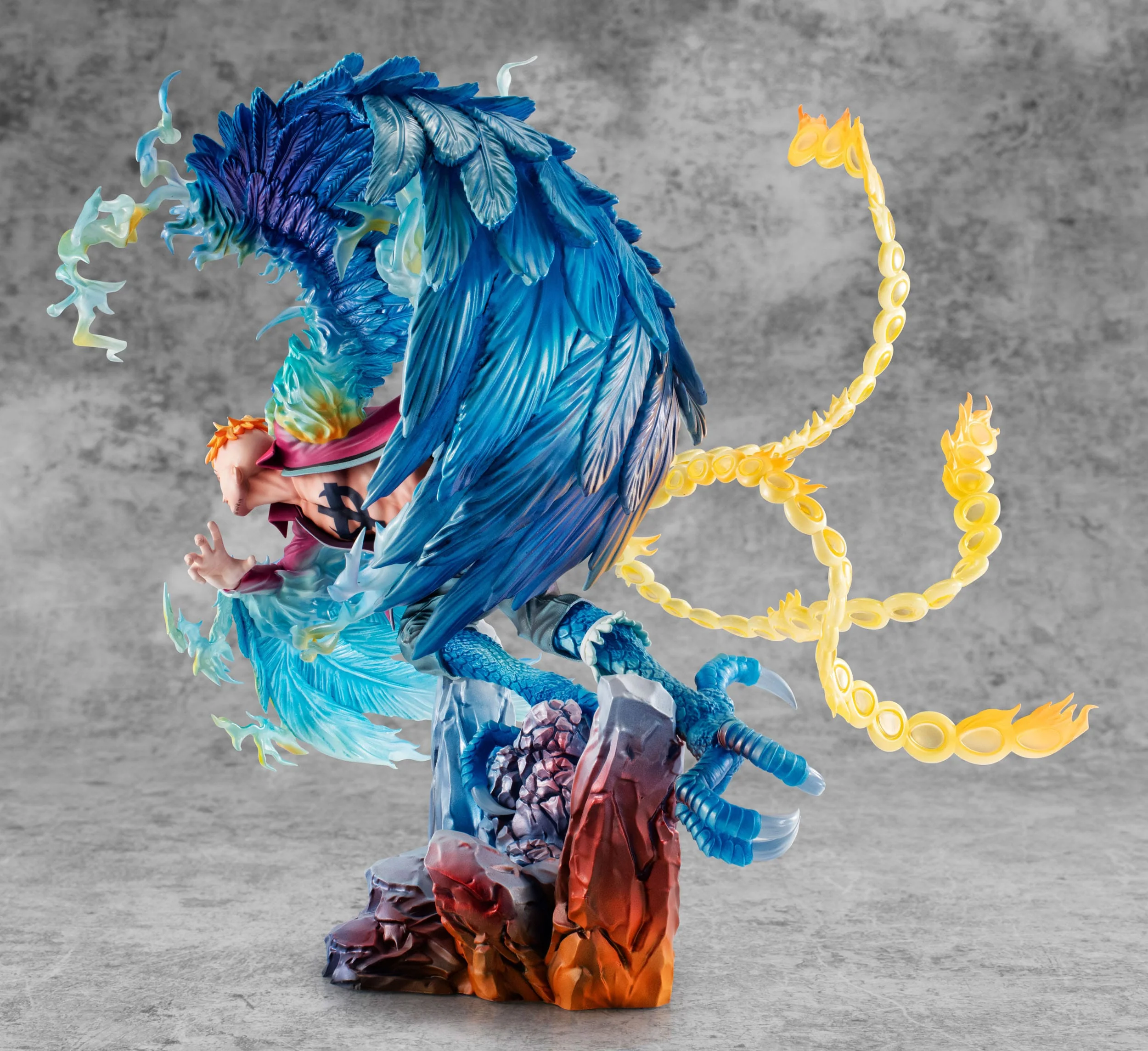 Marco the Phoenix Leader of 1st group of Whitebeard Pirates P.O.P MAS Maximum MegaHouse - Image 8