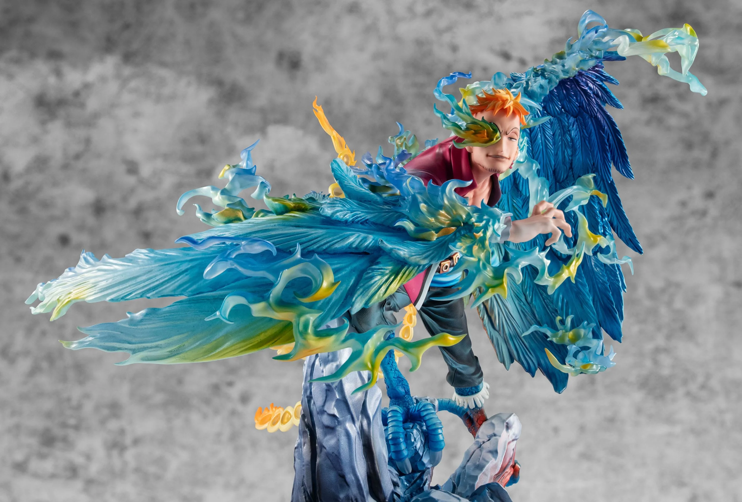 Marco the Phoenix Leader of 1st group of Whitebeard Pirates P.O.P MAS Maximum MegaHouse - Image 9