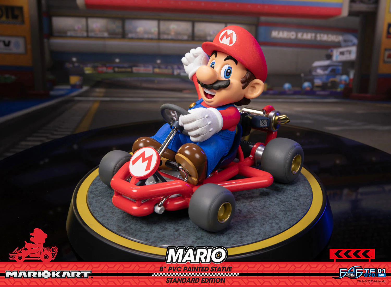 Mario Mario Kart Standard Edition First 4 Figures - Image 21