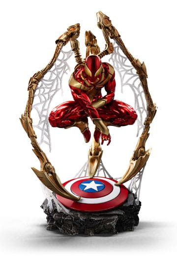 Marvel Art Scale Deluxe Statue Spider-man Iron Armor Comics (CCXP Exclusive 2024)