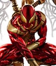 Marvel Art Scale Deluxe Statue Spider-man Iron Armor Comics (CCXP Exclusive 2024) - Image 5
