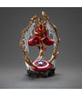 Marvel Art Scale Deluxe Statue Spider-man Iron Armor Comics (CCXP Exclusive 2024) - Image 6