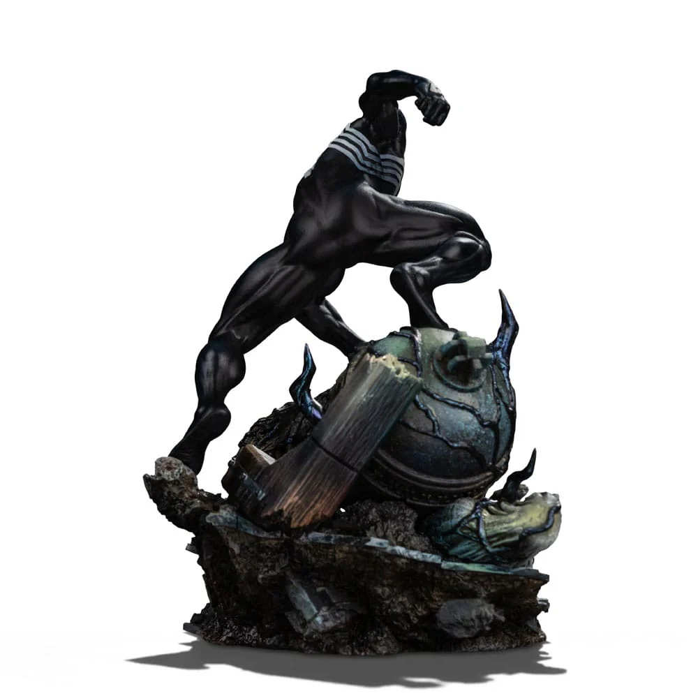 Marvel BDS Art Scale Statue Spider-Man Black Costume - Image 4
