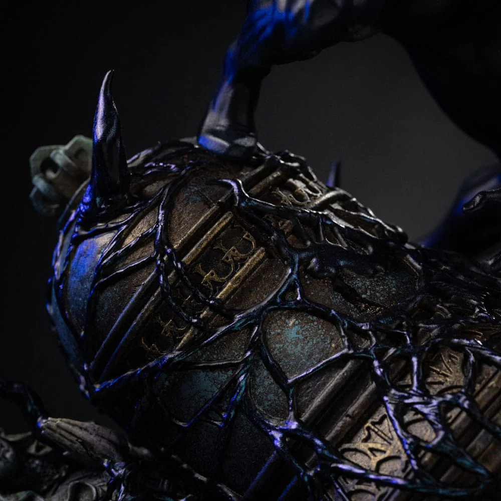 Marvel BDS Art Scale Statue Spider-Man Black Costume - Image 8