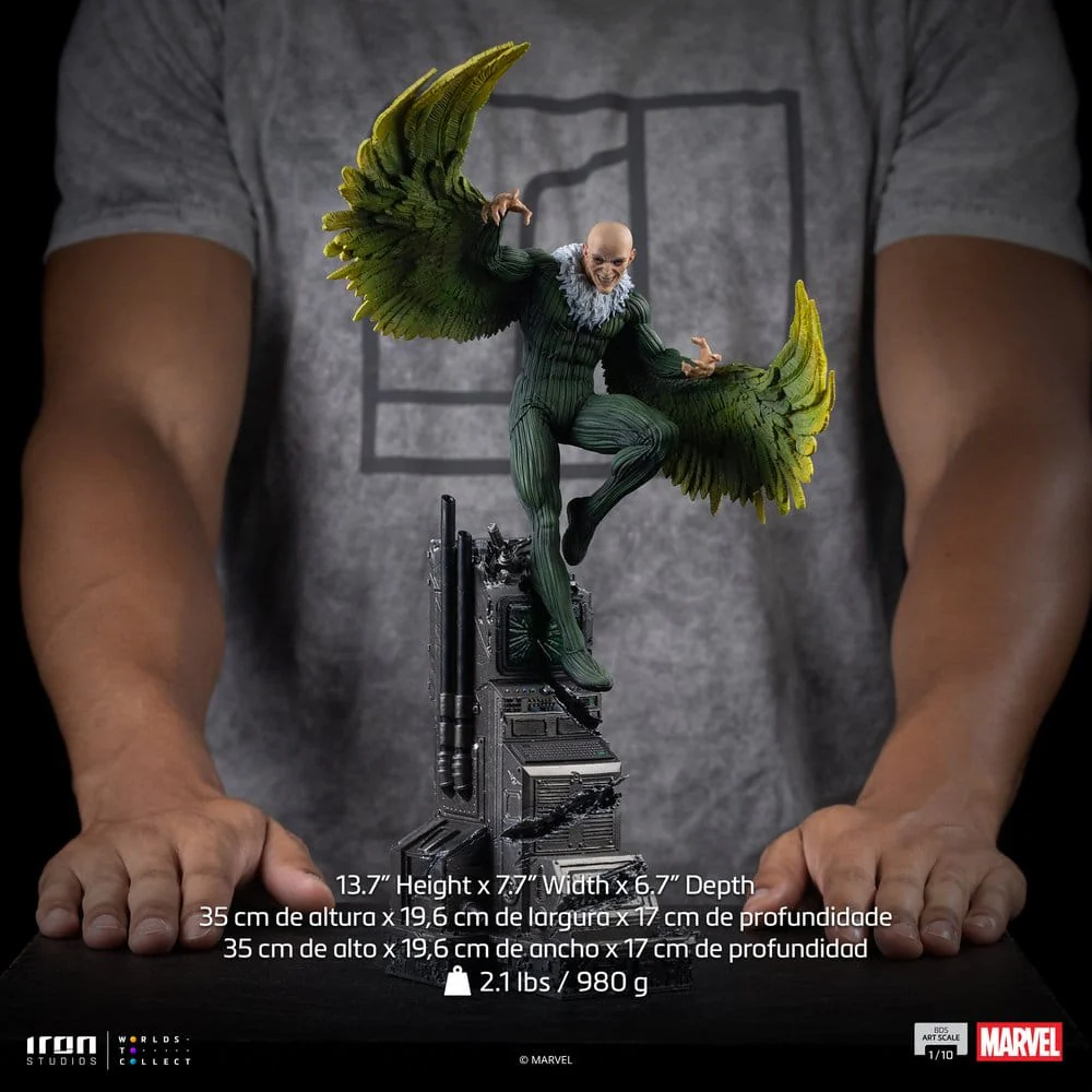 Marvel Comics BDS Art Scale Statue Vulture (Spider-Man vs Villains Diorama) - Image 2