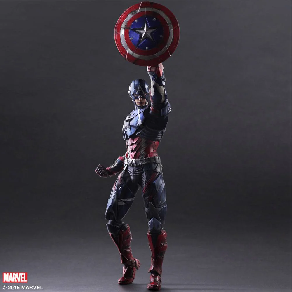 Marvel Comics Variant Play Arts Kai Actionfigur Captain America