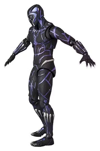 Marvel MAFEX Actionfigur Black Panther End Game Ver. - Image 2