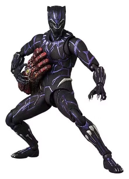 Marvel MAFEX Actionfigur Black Panther End Game Ver. - Image 7