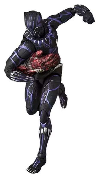 Marvel MAFEX Actionfigur Black Panther End Game Ver. - Image 9