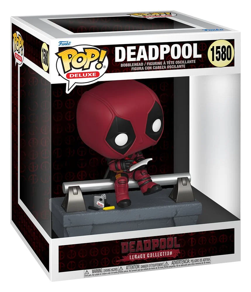 Marvel POP! Deluxe Vinyl Figur Deadpool on Bridge - Image 2