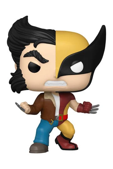 Marvel POP! Vinyl Figur Split- Wolverine/Logan