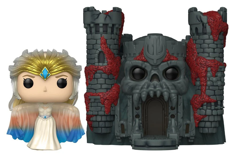Masters of the Universe (2026) POP! Town Vinyl Figur Sorceress w/Castle Grayskull