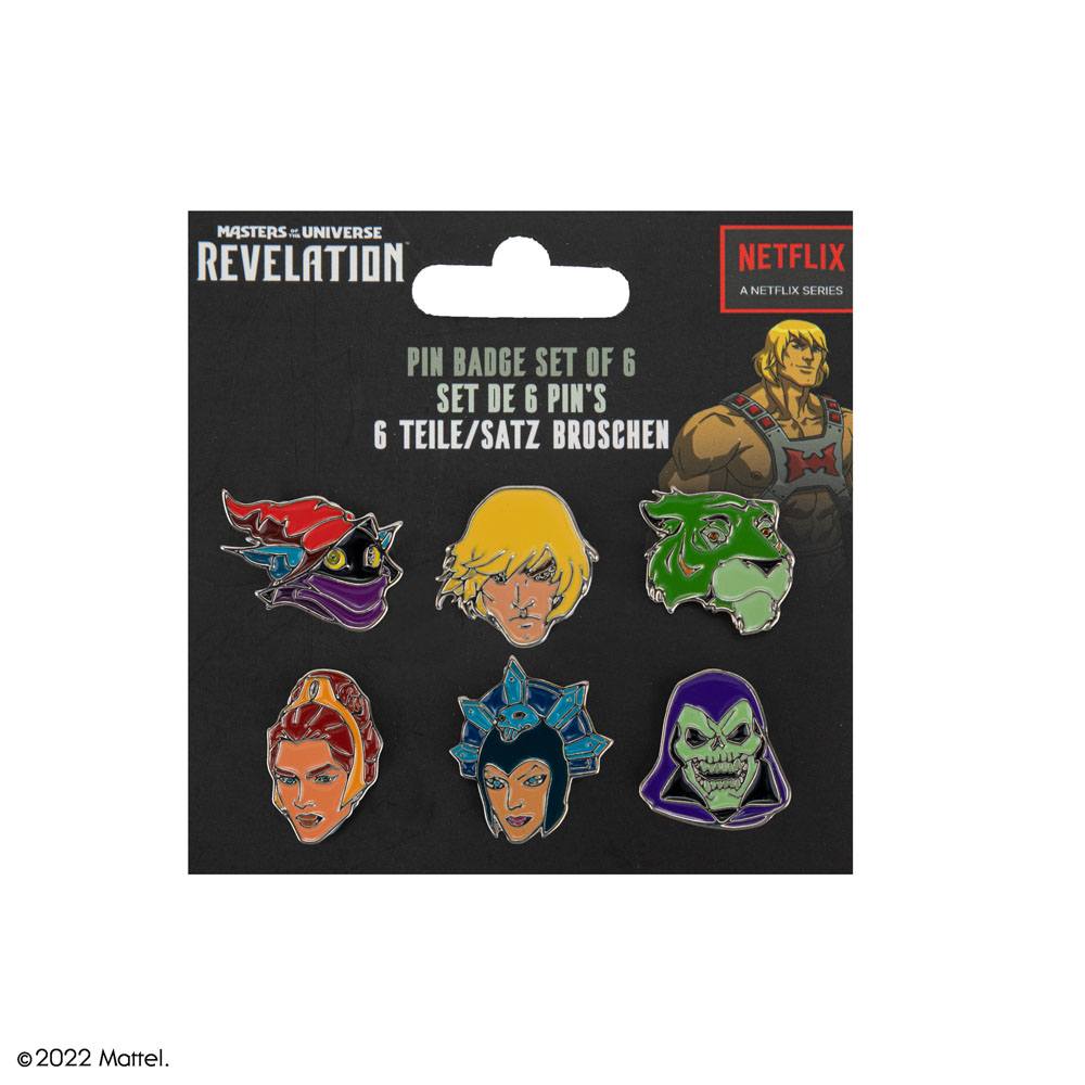 Masters of the Universe Ansteck-Buttons 6er-Pack Characters - Image 3