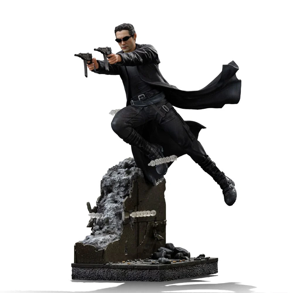 Matrix Art Scale Statue Neo