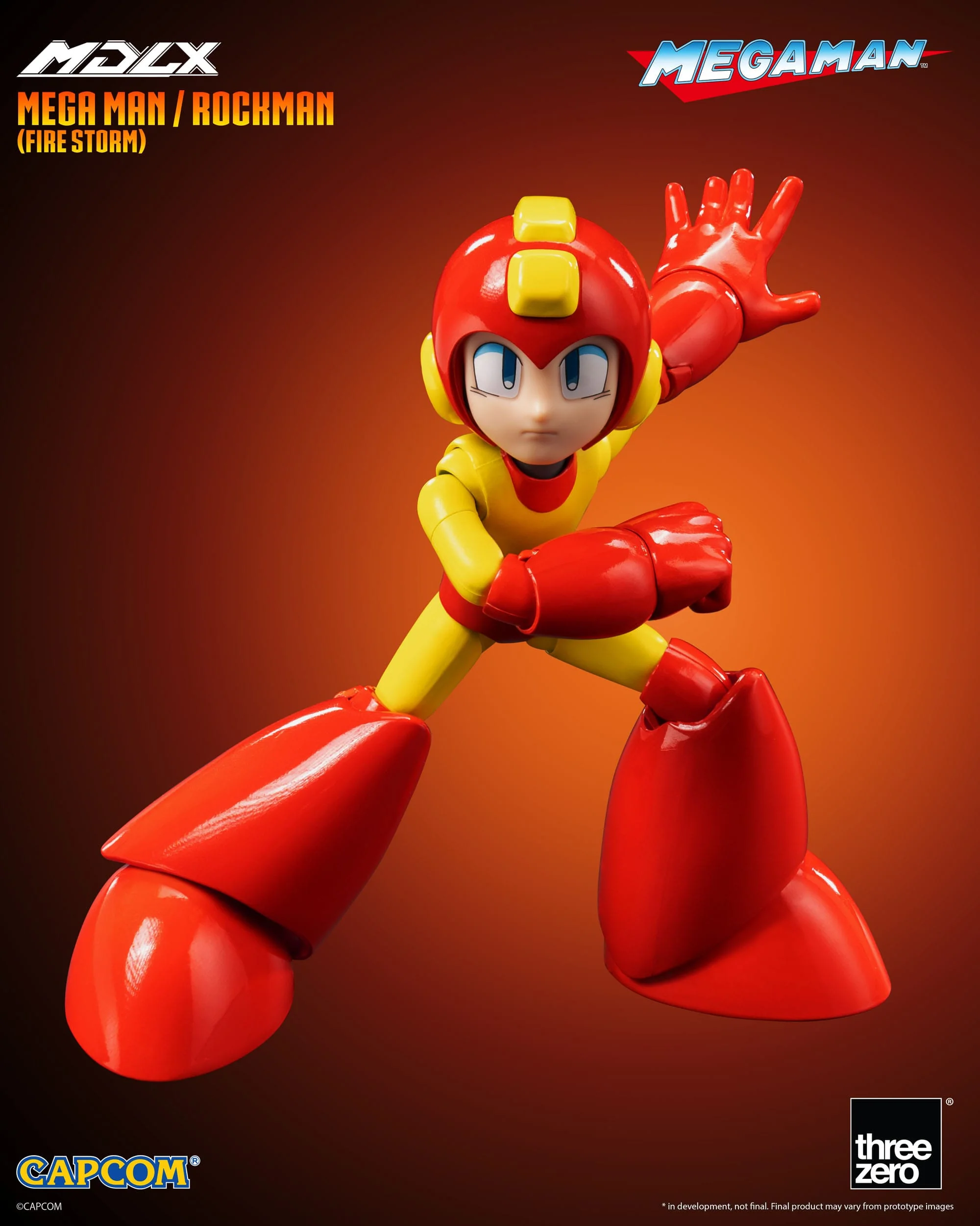 Mega Man / Rockman (Fire Storm) ThreeZero - Image 11
