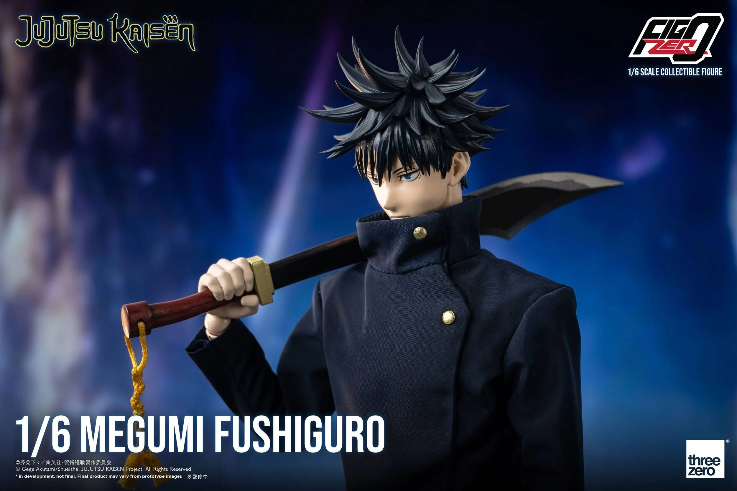 Megumi Fushiguro FigZero Jujutsu Kaisen ThreeZero - Image 2