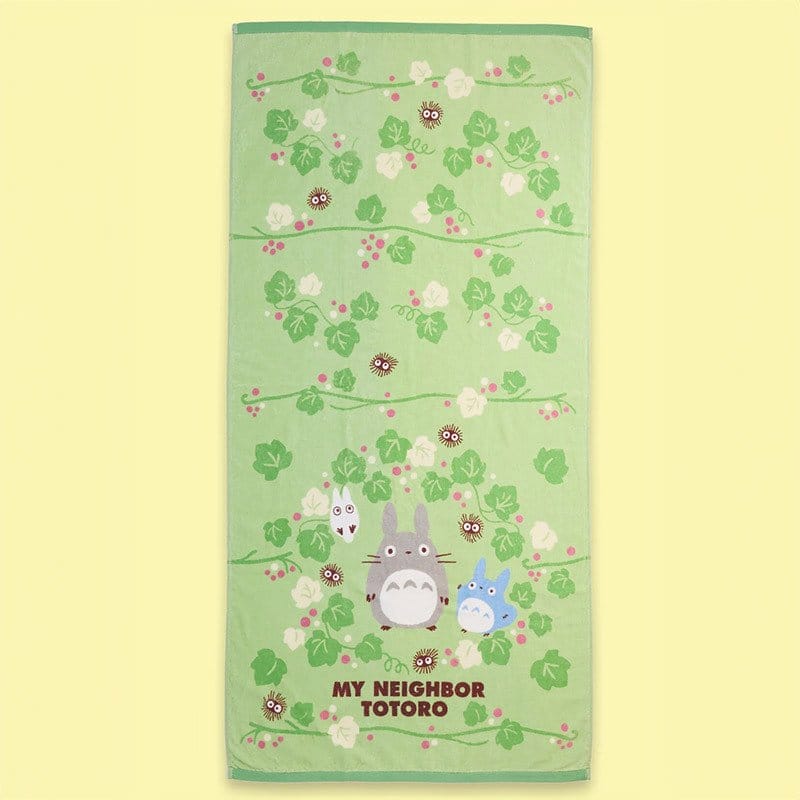 Mein Nachbar Totoro Handtuch Totoro Green Leaf 70 x
