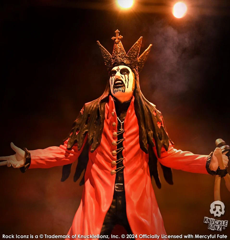 Mercyful Fate Rock Iconz Statue King Diamond III (Red Version) - Beschädigte Verpackung - Image 3