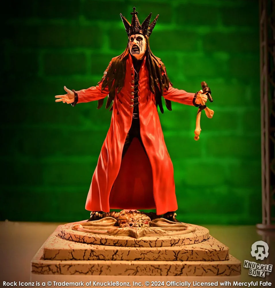 Mercyful Fate Rock Iconz Statue King Diamond III (Red Version) - Beschädigte Verpackung - Image 4