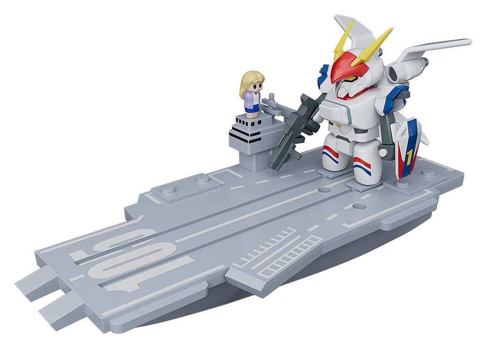 Metal Armor Dragonar Brickroid Actionfigur Dragonar-1 (Opening Ver.) & Carrier Set