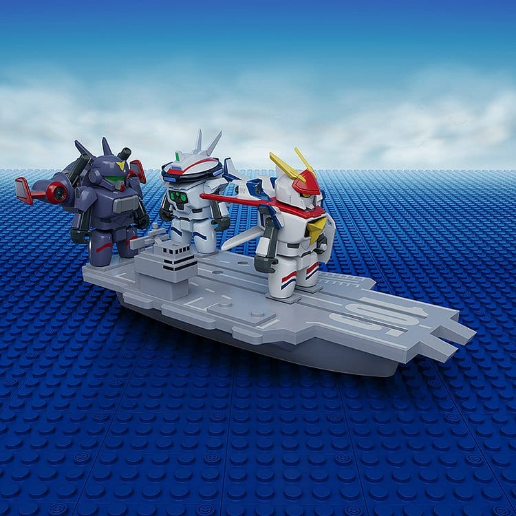 Metal Armor Dragonar Brickroid Actionfigur Dragonar-1 (Opening Ver.) & Carrier Set - Image 7