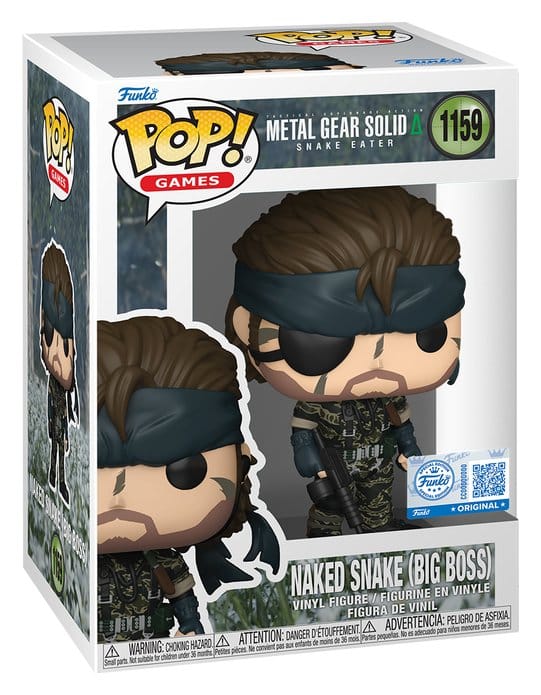 Metal Gear POP! Games Vinyl Figur Metal Gear Solid 3- Big Boss heo exclusive - Image 2