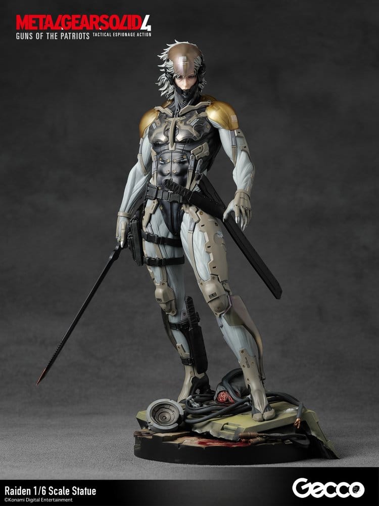 Metal Gear Solid 4 Guns of the Patriots Statue Raiden - Image 10