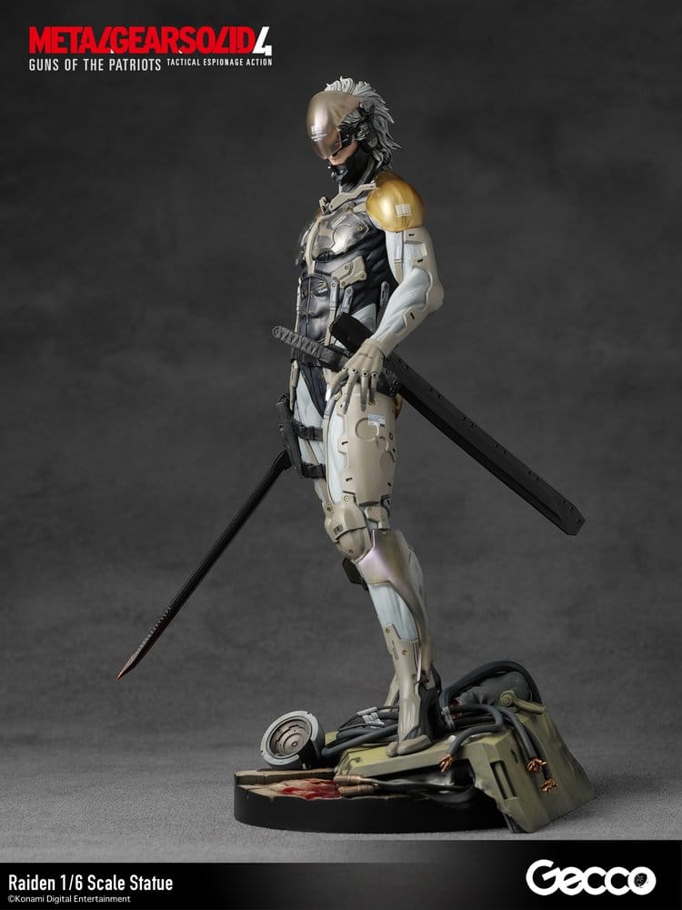 Metal Gear Solid 4 Guns of the Patriots Statue Raiden - Image 11