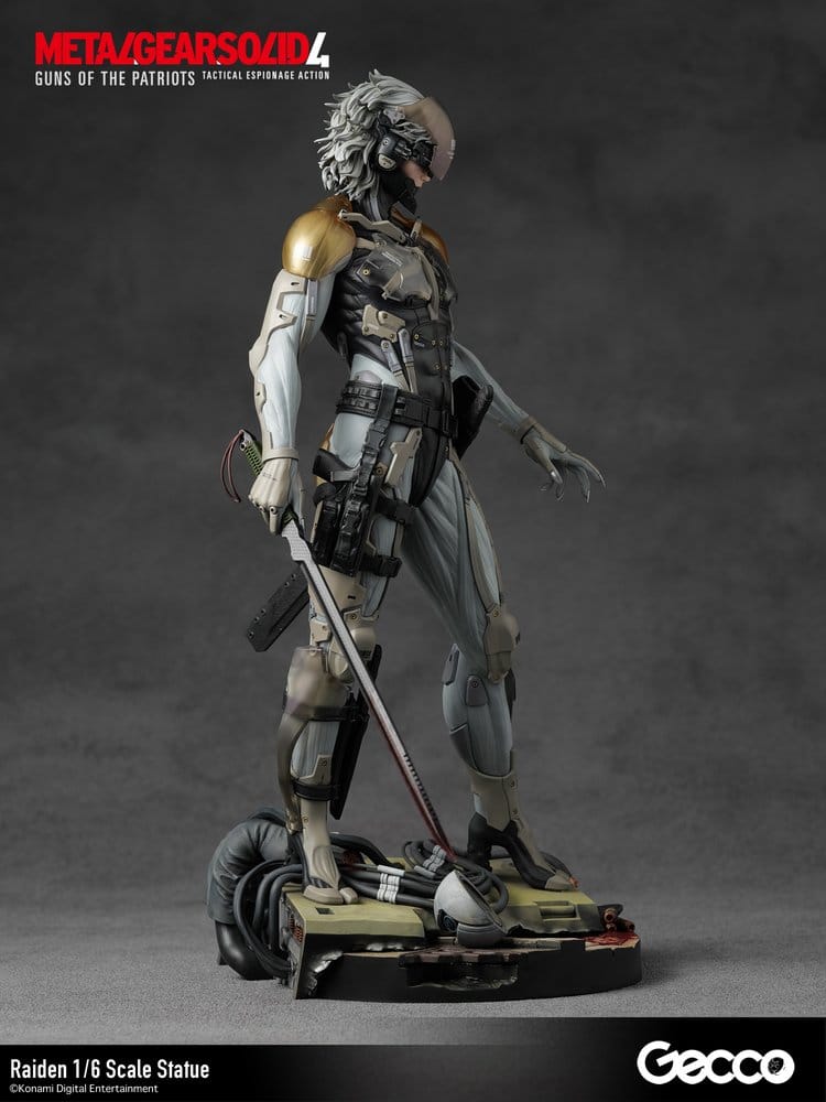Metal Gear Solid 4 Guns of the Patriots Statue Raiden - Image 13