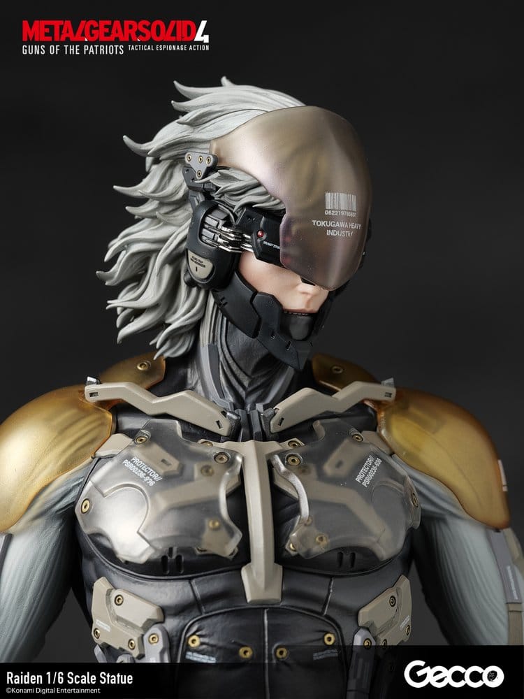Metal Gear Solid 4 Guns of the Patriots Statue Raiden - Image 19