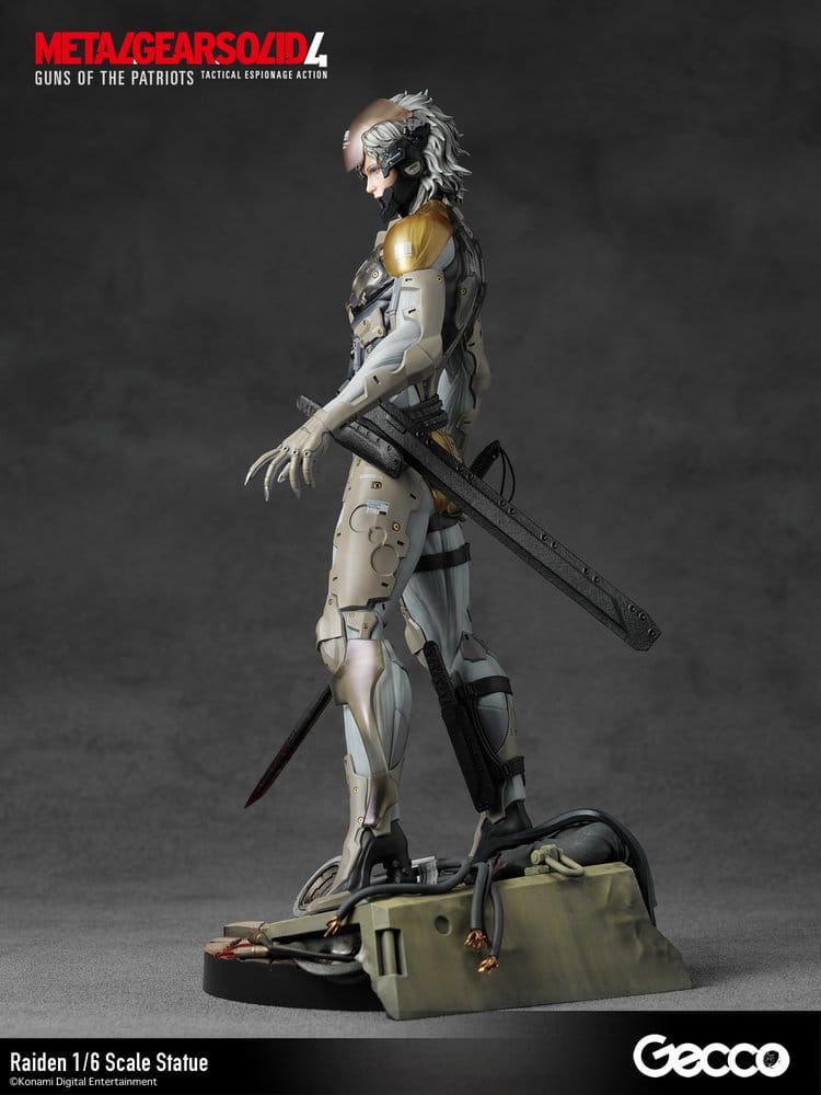 Metal Gear Solid 4 Guns of the Patriots Statue Raiden - Image 3