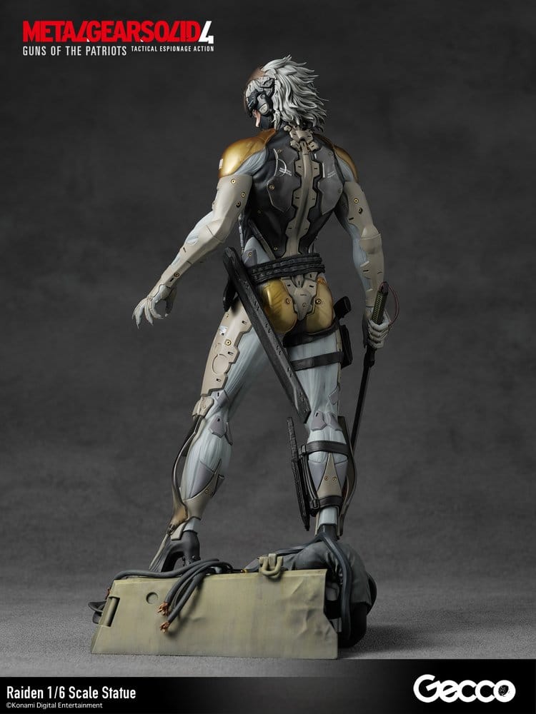 Metal Gear Solid 4 Guns of the Patriots Statue Raiden - Image 4