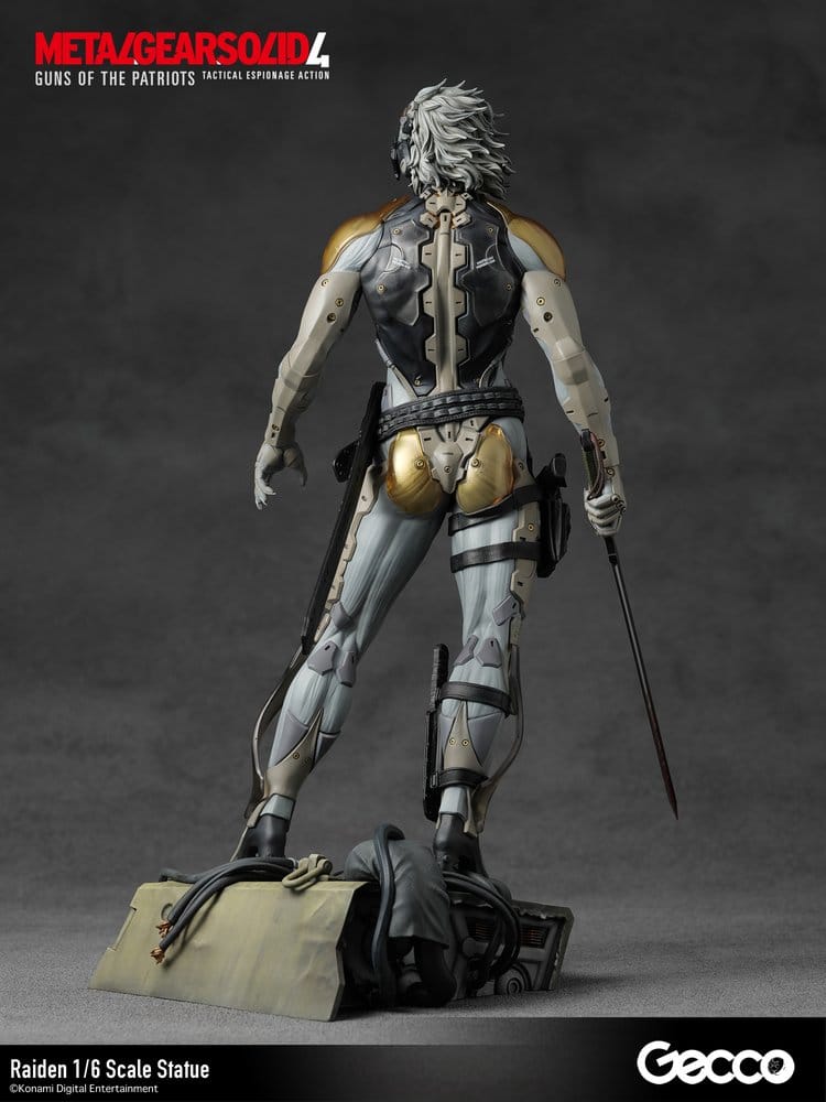 Metal Gear Solid 4 Guns of the Patriots Statue Raiden - Image 5